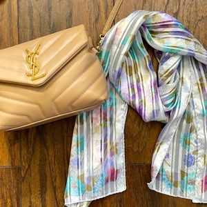 Vintage Floral Scarf